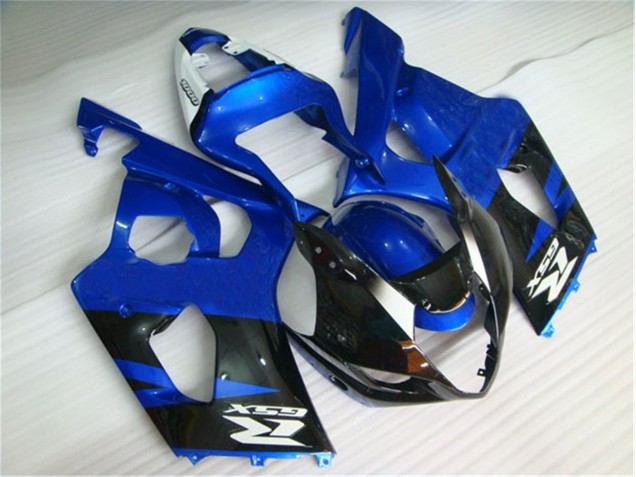 Custom 2003-2004 Black Blue Suzuki GSXR 1000 Motorcycle Fairings Kits & Bodywork Custom 2003-2004 Black Blue Suzuki GSXR 1000 Motorcycle Fairings Kits & Bodywork