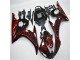 Custom 2003-2005 Black Red Flame Yamaha YZF R6 Motorcycle Fairing Custom 2003-2005 Black Red Flame Yamaha YZF R6 Motorcycle Fairing