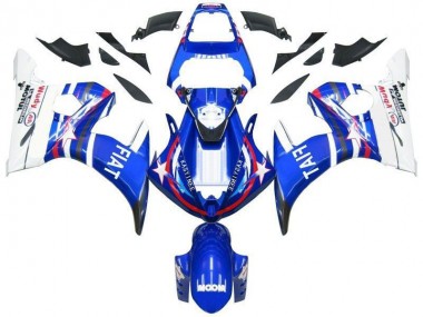 Custom 2003-2005 Blue Star Fiat Yamaha YZF R6 Motorcycle Fairing