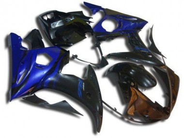 Custom 2003-2005 Blue Flame Yamaha YZF R6 Bike Fairing