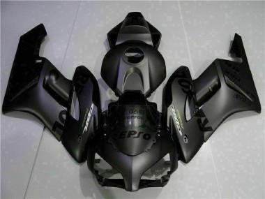 Custom 2004-2005 Black Repsol Honda CBR1000RR Motorbike Fairing
