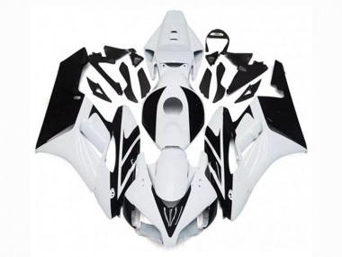 Custom 2004-2005 White Black Honda CBR1000RR Bike Fairing Kit
