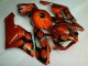 Custom 2004-2005 Orange Black Honda CBR1000RR Motorcyle Fairings Custom 2004-2005 Orange Black Honda CBR1000RR Motorcyle Fairings
