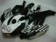 Custom 2004-2005 White Black Honda CBR1000RR Replacement Fairings Custom 2004-2005 White Black Honda CBR1000RR Replacement Fairings