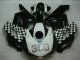 Custom 2004-2005 White Black Honda CBR1000RR Replacement Fairings Custom 2004-2005 White Black Honda CBR1000RR Replacement Fairings