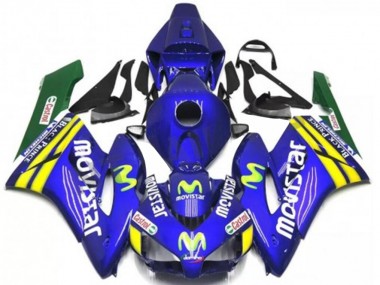 Custom 2004-2005 Blue Honda CBR1000RR Motorcycle Fairing Kit