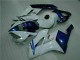 Custom 2004-2005 White Blue Honda CBR1000RR Motor Bike Fairings Custom 2004-2005 White Blue Honda CBR1000RR Motor Bike Fairings