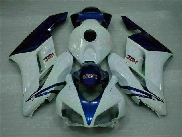 Custom 2004-2005 White Blue Honda CBR1000RR Motor Bike Fairings Custom 2004-2005 White Blue Honda CBR1000RR Motor Bike Fairings