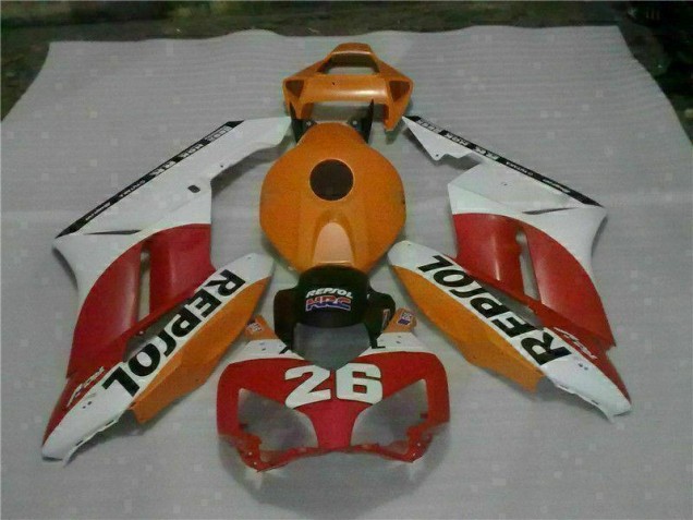Custom 2004-2005 Orange Red Repsol 26 Honda CBR1000RR Motorcycle Bodywork Custom 2004-2005 Orange Red Repsol 26 Honda CBR1000RR Motorcycle Bodywork