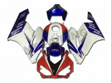 Aftermarket 2004-2005 White Blue Red Honda CBR1000RR Moto Fairings