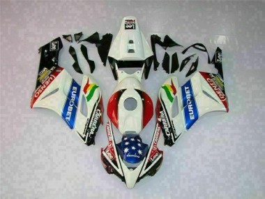 Aftermarket 2004-2005 White Red Honda CBR1000RR Motorcycle Replacement Fairings