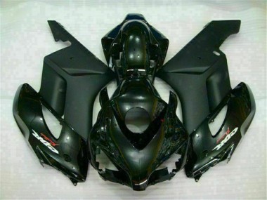 Custom 2004-2005 Black Honda CBR1000RR Motor Fairings