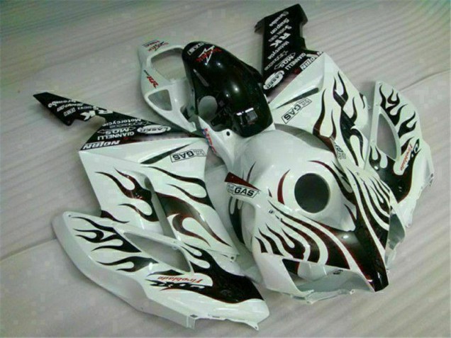 Aftermarket 2004-2005 White Honda CBR1000RR Motorcycle Fairings