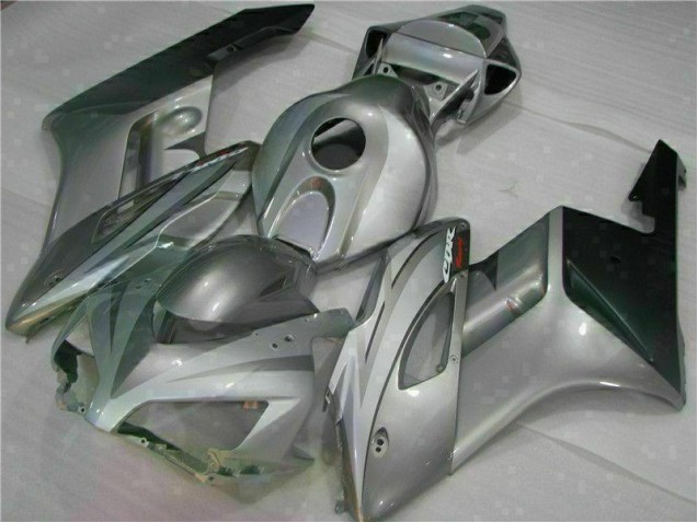 Custom 2004-2005 Silver Honda CBR1000RR Bike Fairings Custom 2004-2005 Silver Honda CBR1000RR Bike Fairings