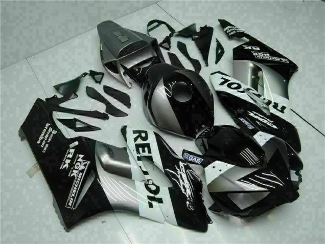 Custom 2004-2005 Grey Black Repsol Honda CBR1000RR Motorcycle Fairings Kits Custom 2004-2005 Grey Black Repsol Honda CBR1000RR Motorcycle Fairings Kits