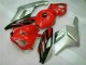 Custom 2004-2005 Red Silver Honda CBR1000RR Moto Fairings Custom 2004-2005 Red Silver Honda CBR1000RR Moto Fairings