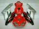 Custom 2004-2005 Red Silver Honda CBR1000RR Moto Fairings Custom 2004-2005 Red Silver Honda CBR1000RR Moto Fairings