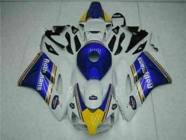 Aftermarket 2004-2005 Blue White Honda CBR1000RR Motorcyle Fairings