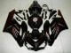 Custom 2004-2005 Red Flame Black Honda CBR1000RR Replacement Fairings Custom 2004-2005 Red Flame Black Honda CBR1000RR Replacement Fairings