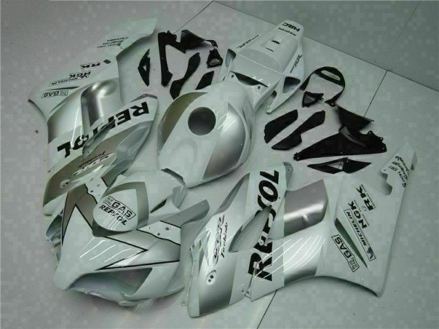 Custom 2004-2005 Silver White Repsol Honda CBR1000RR Motorcylce Fairings Custom 2004-2005 Silver White Repsol Honda CBR1000RR Motorcylce Fairings