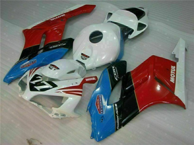 Custom 2004-2005 White Red 77 Honda CBR1000RR Motorcycle Fairing Kits Custom 2004-2005 White Red 77 Honda CBR1000RR Motorcycle Fairing Kits