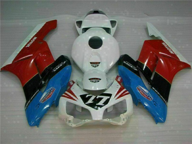 Custom 2004-2005 White Red 77 Honda CBR1000RR Motorcycle Fairing Kits Custom 2004-2005 White Red 77 Honda CBR1000RR Motorcycle Fairing Kits