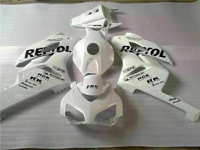 Custom 2004-2005 White Black Repsol Honda CBR1000RR Motorcycle Fairing Kit Custom 2004-2005 White Black Repsol Honda CBR1000RR Motorcycle Fairing Kit