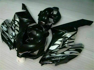 Custom 2004-2005 Silver Black Honda CBR1000RR Motorbike Fairing
