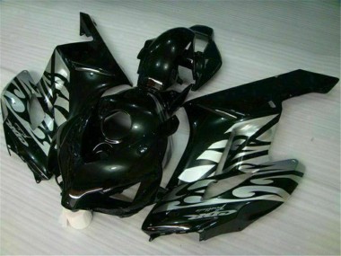 Aftermarket 2004-2005 Silver Black Honda CBR1000RR Motorbike Fairing