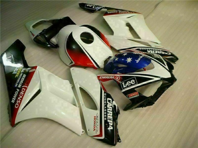 Custom 2004-2005 White Black Honda CBR1000RR Motorbike Fairing Kits Custom 2004-2005 White Black Honda CBR1000RR Motorbike Fairing Kits