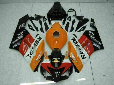 Custom 2004-2005 Orange Black Repsol Honda CBR1000RR Motorbike Fairing
