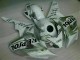 Custom 2004-2005 Silver Repsol Honda CBR1000RR Bike Fairings & Plastics Custom 2004-2005 Silver Repsol Honda CBR1000RR Bike Fairings & Plastics