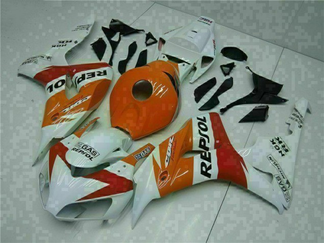 Custom 2004-2005 Orange White Repsol Honda CBR1000RR Motorbike Fairing Custom 2004-2005 Orange White Repsol Honda CBR1000RR Motorbike Fairing