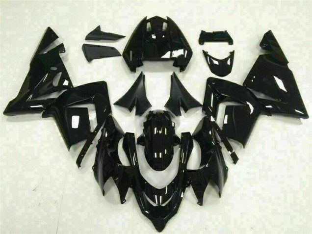 Custom 2003-2005 Glossy Black Kawasaki ZX10R Bike Fairings Custom 2003-2005 Glossy Black Kawasaki ZX10R Bike Fairings