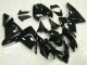 Custom 2003-2005 Glossy Black Kawasaki ZX10R Bike Fairings Custom 2003-2005 Glossy Black Kawasaki ZX10R Bike Fairings