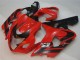 Aftermarket 2004-2005 Red Black Suzuki GSXR 600/750 Motor Fairings