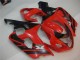 Aftermarket 2004-2005 Red Black Suzuki GSXR 600/750 Motor Fairings