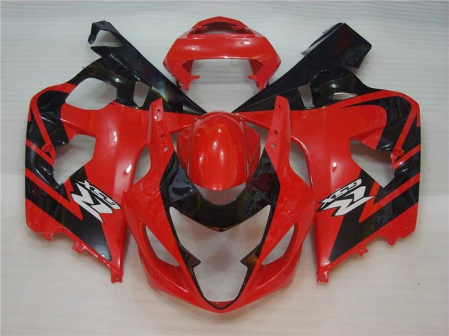 Custom 2004-2005 Red Black Suzuki GSXR 600/750 Motor Fairings Custom 2004-2005 Red Black Suzuki GSXR 600/750 Motor Fairings
