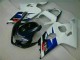 Aftermarket 2004-2005 White Black Suzuki GSXR 600/750 Motorcycle Fairing