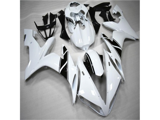 Custom 2004-2006 White Black Yamaha YZF R1 Motorcycle Fairing Kit Custom 2004-2006 White Black Yamaha YZF R1 Motorcycle Fairing Kit