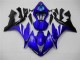 Custom 2004-2006 Blue Black Yamaha YZF R1 Bike Fairings & Bodywork Custom 2004-2006 Blue Black Yamaha YZF R1 Bike Fairings & Bodywork