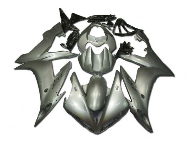 Custom 2004-2006 Silver Yamaha YZF R1 Motorbike Fairing Custom 2004-2006 Silver Yamaha YZF R1 Motorbike Fairing