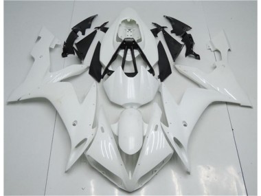 Custom 2004-2006 White Yamaha YZF R1 Replacement Motorcycle Fairings