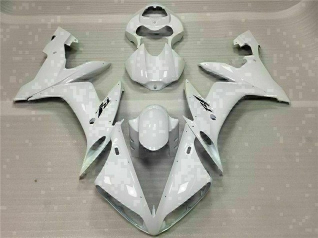 Custom 2004-2006 White Yamaha YZF R1 Motorbike Fairing Kits Custom 2004-2006 White Yamaha YZF R1 Motorbike Fairing Kits