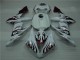 Custom 2004-2006 White Red Flame Yamaha YZF R1 Motorcyle Fairings Custom 2004-2006 White Red Flame Yamaha YZF R1 Motorcyle Fairings