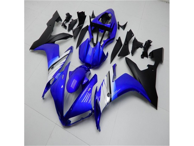 Custom 2004-2006 Blue White Black Yamaha YZF R1 Bike Fairings Custom 2004-2006 Blue White Black Yamaha YZF R1 Bike Fairings