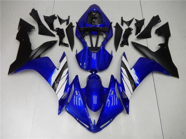 Custom 2004-2006 Blue White Black Yamaha YZF R1 Bike Fairings Custom 2004-2006 Blue White Black Yamaha YZF R1 Bike Fairings