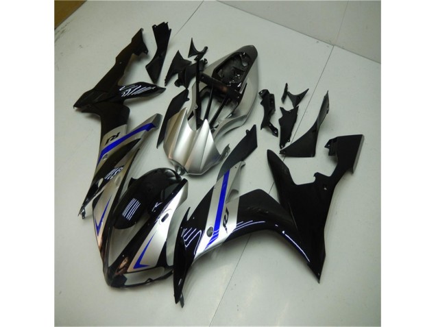 Custom 2004-2006 Blue Black Silver Yamaha YZF R1 Motorbike Fairing Custom 2004-2006 Blue Black Silver Yamaha YZF R1 Motorbike Fairing