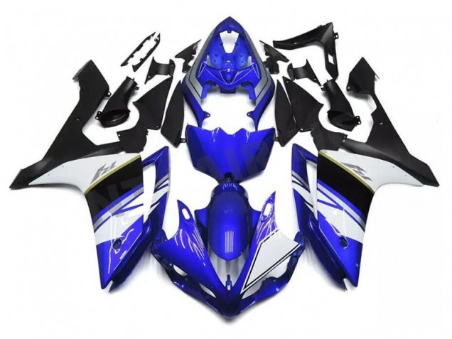 Custom 2004-2006 Blue White Black Yamaha YZF R1 Motorcycle Fairing Custom 2004-2006 Blue White Black Yamaha YZF R1 Motorcycle Fairing