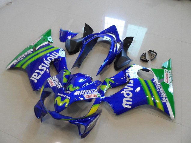 Custom 2004-2007 Movistar Honda CBR600 F4i Bike Fairing Custom 2004-2007 Movistar Honda CBR600 F4i Bike Fairing